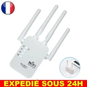 ✅ Répéteur WiFi Longue Portée Sans Fil Signal Booster Réseau Internet 300 Mètres - Imagen 1 de 11