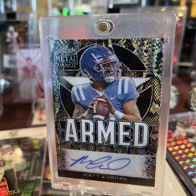 Matt Corral, Armed N Dangerous Leaf Metal Snake Skin, 2/5 - Image 1 of 2