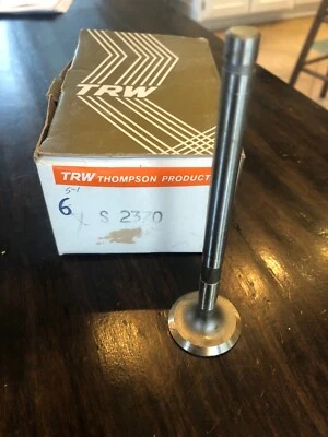 STUDEBAKER 1961-64 V8 Exhaust Valve Hawk Lark TRW Thompson S2370 NEW - Image 1 of 4