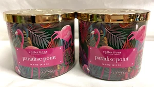 Colonial Candle (2) PARADISE POINT 3 Wick Candle TROPC COLLECTION Fruit, Musk - Picture 1 of 4