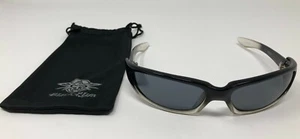 NEW Black Flys The Fly Shiny Black Fade Sunglasses Grey - Picture 1 of 4