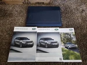 Range Rover Velar 2020 OEM manual del propietario con estuche de cuero - Imagen 1 de 12