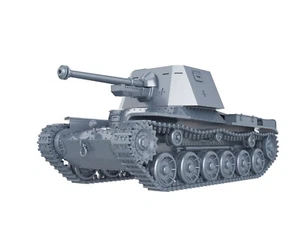 JAPAN WWII - TYPE 3 HO NI III TANK DESTROYER - 1/56 1/72 1/87 1/100 3D PRINTED - Imagen 1 de 5