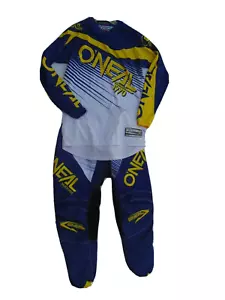 Oneal Element Series Biking Jersey and Pant Set Size SM / 30 Blue/White - Picture 1 of 15