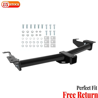 Class 3 Trailer Hitch 2" Receiver Fits Ford E150 E250 E350 2000-2014 13055 Black - Image 1 of 4