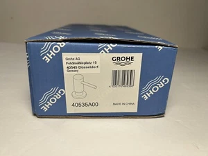 Grohe 40535AOO Cosmopolitan Hard Graphite Soap Dispenser New - Picture 1 of 9