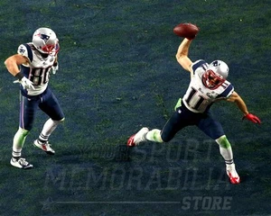 Julian Edelman New England Patriots Super Bowl TD Spike 8x10 11x14 16x20 4332 - Picture 1 of 1
