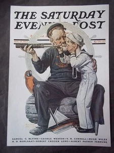 Saturday Evening Post August 19 1922 Norman Rockwell (COVER ONLY) reprint - Picture 1 of 1