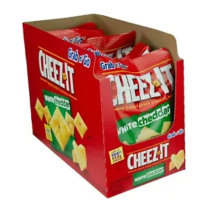 Cheez-It Baked Snack Crackers White Cheddar 3 oz (Pack of 6) - Picture 1 of 6
