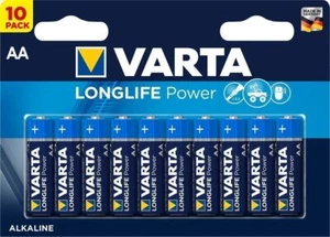 VARTA Longlife Power pile alcaline AA Mignon LR6 4906 blister de 10 - Photo 1/2