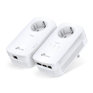 TP-Link AV1300 Gigabit Powerline Adapter Kit Steckdose 1300 Mbit/s 3 Ethernet Po - Bild 1 von 3