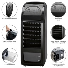 AEG Climatizador de aire evaporativo portatil, humidificador, mando distancia