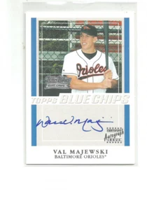 2003 TOPPS BLUE CHIPS AUTOGRAPHS #VM VAL MAJEWSKI B49 - Picture 1 of 2