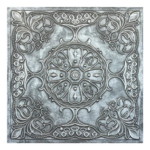 Decorative ceiling tiles Embossed wall panels for Club PL71 Antique tin 10pcs - Picture 1 of 20