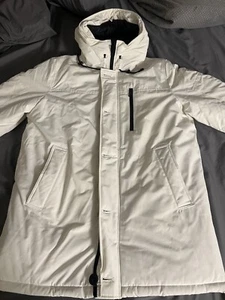 Men’s Guess Winter Jacket NWT $350 MSRP Ski Cold Hooded Faux Fur Coat XL - Picture 1 of 7