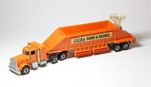 Hot Wheels Steering Rigs Peterbilt - Bobs Sand & Gravel - RARE - VGC - Picture 1 of 3
