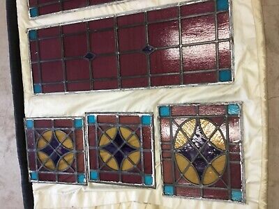 Stained Glass Several Pieces For A Project • 50£