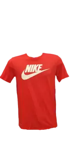 NIKE TEES: ADULT T-SHIRT COLOR RED & SIZE M - Picture 1 of 1