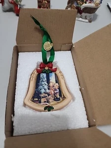 Danbury Mint Hummel The Wonder of Christmas Bell Shaped Holiday Ornament - Picture 1 of 10