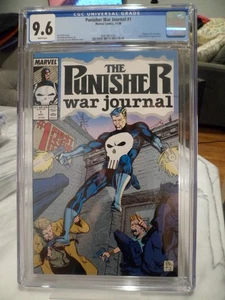 Punisher War Journal #1 CGC 9.6 Marvel 1988 Carl Potts, Scott Williams & Jim Lee - Picture 1 of 4