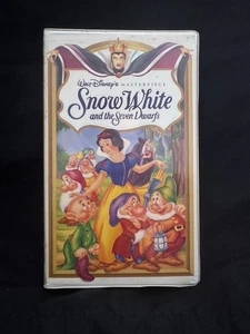 Disney Snow White And The Seven Dwarfs VHS 1994 Masterpiece Collection - Picture 1 of 5