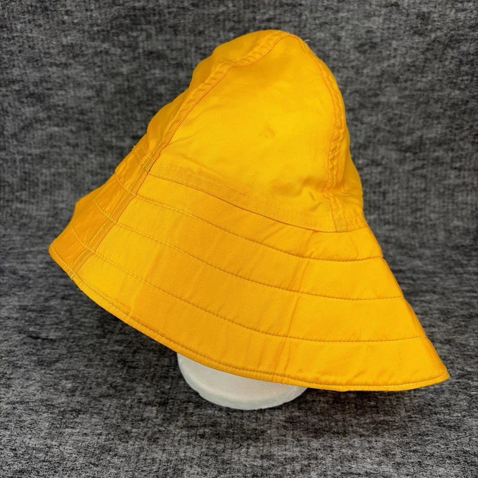 Atlantis Weathergear Yellow Fishing/Rain Hat - Adult size Medium - Made in USA - Image 1 of 4