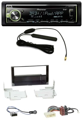 Pioneer MP3 USB CD DAB AUX Autoradio für Nissan Micra (2013-2017) piano - Bild 1 von 4