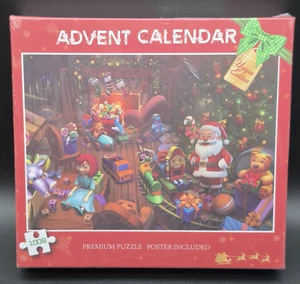 Advent Calendar Premium Puzzle With Poster Included 1008 Total Pieces￼ - Foto 1 di 3