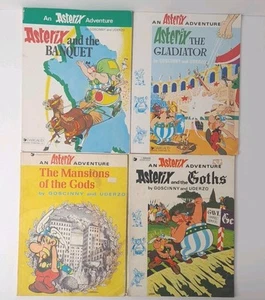 Asterix Adventure Lot Of 4 Various Years - Picture 1 of 16