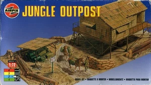 oop Airfix 03382 1/76 Jungle Outpost Type Type 11 - Diorama Building WW2 Vietnam - Picture 1 of 7