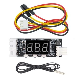12-V-PWM-4-Draht-LüFtertemperaturregelung, Geschwindigkeitsregler, Chassis-3185 - Bild 1 von 10