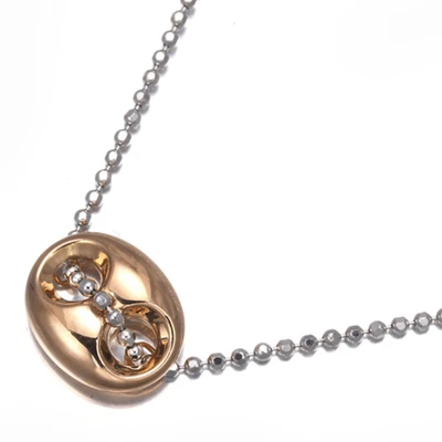 Gucci Chaine dAncre 18k White Rose Gold Bangle Chain Bracelet w/Case 8.2inches - Image 1 of 4