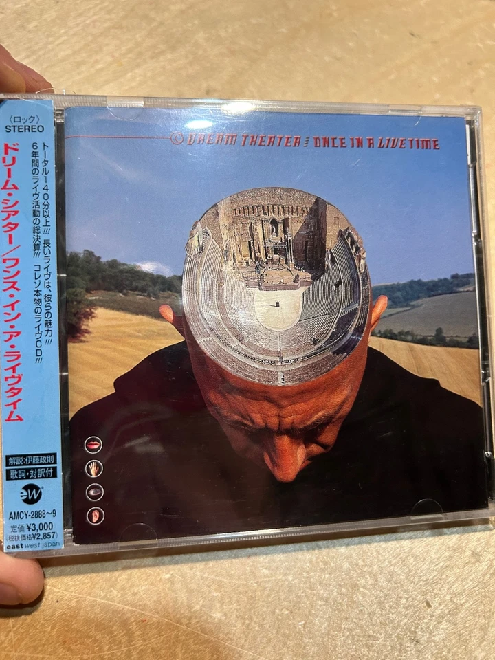 Dream Theater Once In A Livetime Japan edition 2-CD Set AMCY-2888-9 OBI STRIP Foto 1 de 3