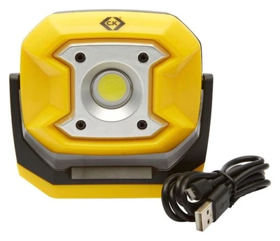 10W Rechargeable Site Light, 6500K, 700lm - T9735USB - Image 1 of 3