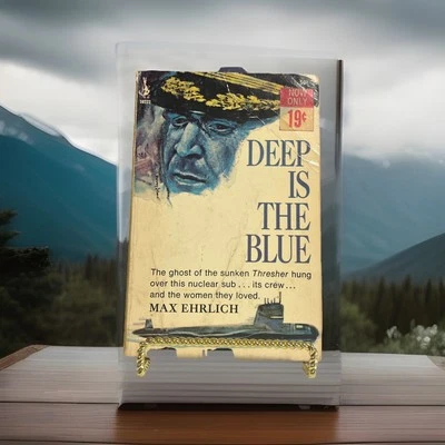 Deep is the Blue By Max Ehrlich 1966 Vintage Avon First Printing - Image 1 of 4