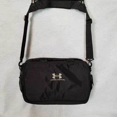 UNDER ARMOUR Performance Coaches Soft Briefcase Messenger Laptop Bag Black - Image 1 of 4
