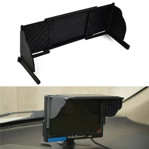 Radio Cover Car Navigator Sun Shade GPS ABS Black Anti-reflections New - Picture 1 of 12