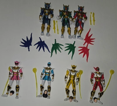 2006 Bandai Mighty Morphin Power Rangers Mystic Morph Sound Force Figure 6" Lot - Image 1 of 4