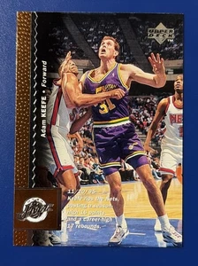 1996-97 Upper Deck Basketball Adam Keefe Utah Jazz #125 - Picture 1 of 2