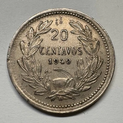 1940 Chile 20 Centavos - Coin #C-045 - Image 1 of 2
