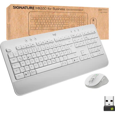 Logitech Signature K650 Combo for Business, Desktop-Set, weiß - Bild 1 von 4