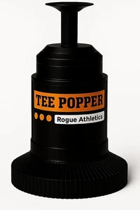 Baseball Training Tee Popper - Pops Up Balls to The Perfect Height - with Balls - Picture 1 of 4