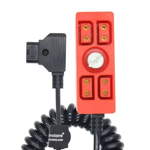 Cable en espiral de alimentación divisor de grifo D, receptáculo eléctrico Ptap divisor Dtap 10A máximo - Imagen 1 de 6