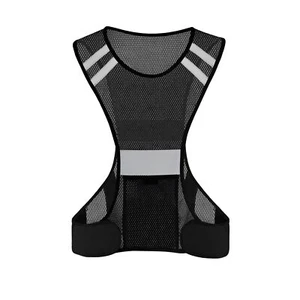 Reflective Running Vest for Men Women High Visibility Safety Vest with Large ... - Picture 1 of 6
