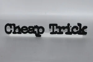 Cheap Trick 3D gedruckt Logo Schild Wand Schreibtisch Regal Kunst - Bild 1 von 3
