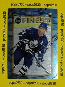 Doug Gilmour, 1995 Toronto Maple Leafs, Topps Finest, #100