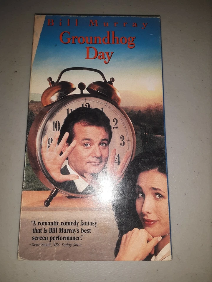 Shelf186 VHS TAPE~ GROUNDHOG DAY - Imagem 1 de 1