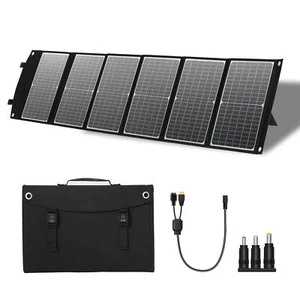 100W Portable Solar Panel Foldable Solar Charger for Phone Laptop Power Station - Picture 1 of 8