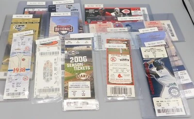 Lote de boletos de jonrón Barry Bonds x13 ~ SF Giants 2005-2007 ~ Homers 706-753 Foto 1 de 3