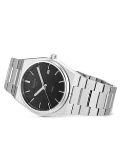 Hochwertige Schwarz Herrenuhr Tissot PRX T137.410.11.051.00 Für Herren - Bild 1 von 5